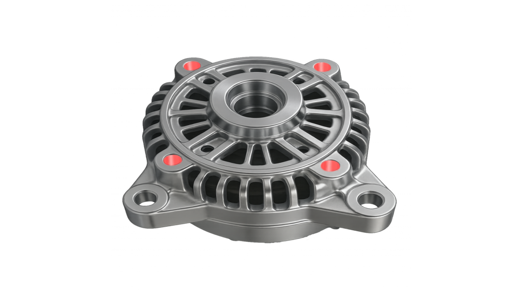 Alternator housing