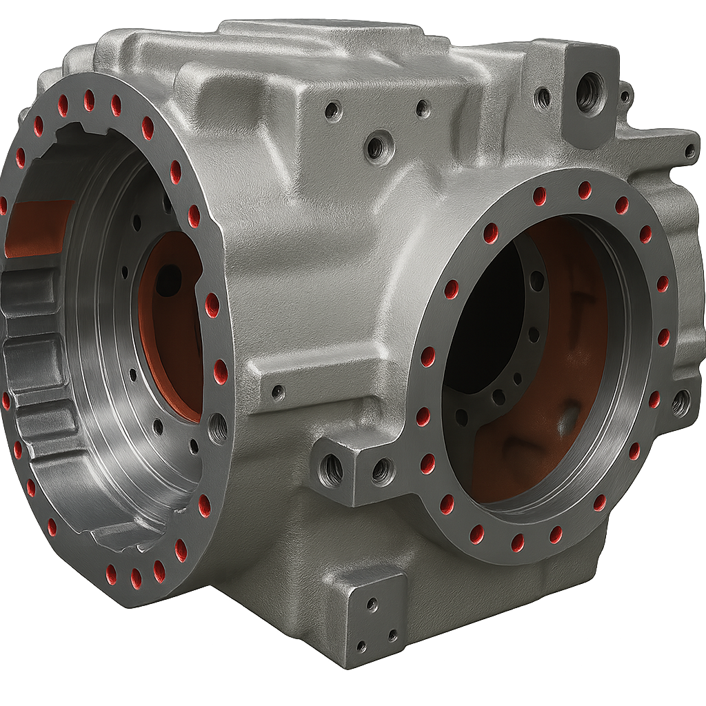 Differential case